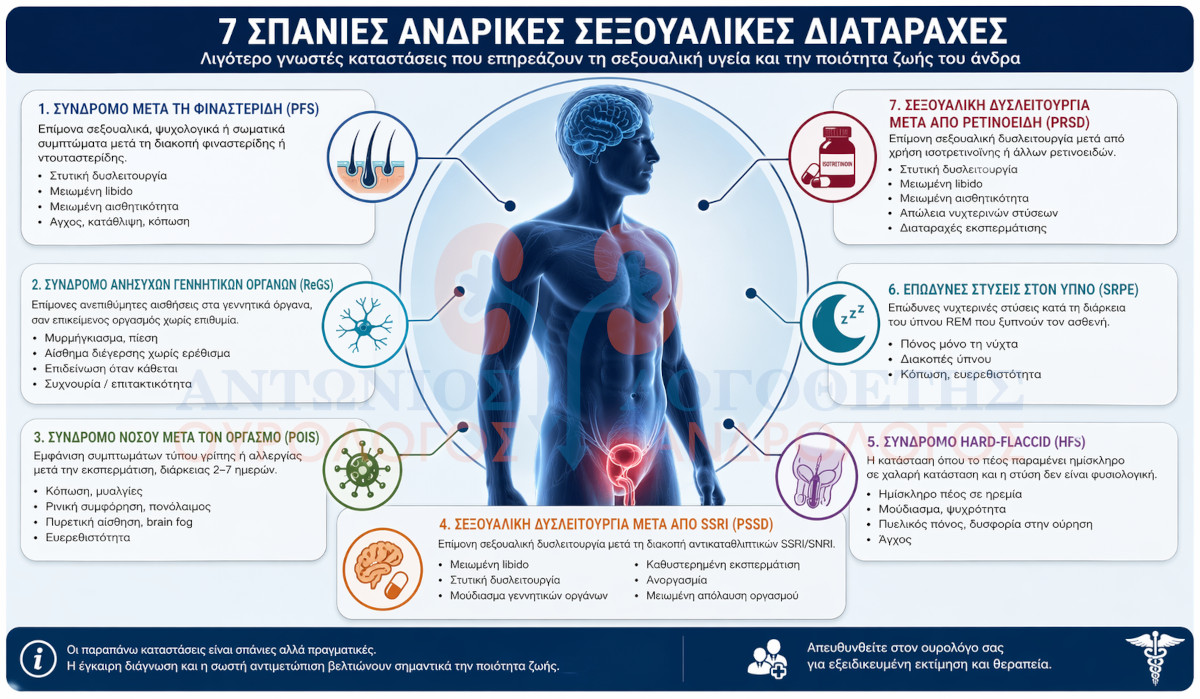 σπανιες ανδρολογικές παθησεις